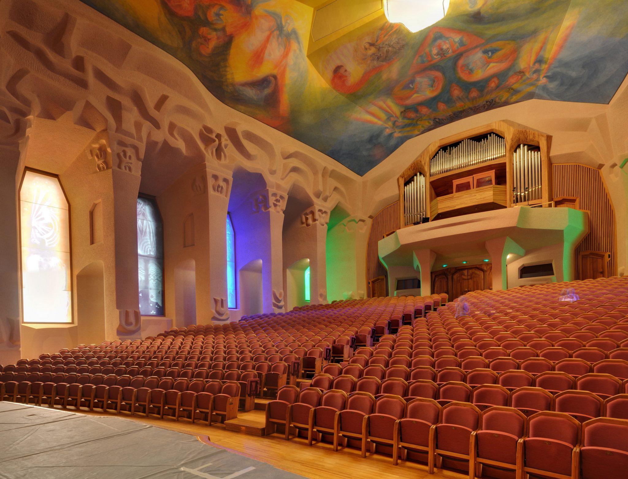 Vue actuelle du second Goetheanum.