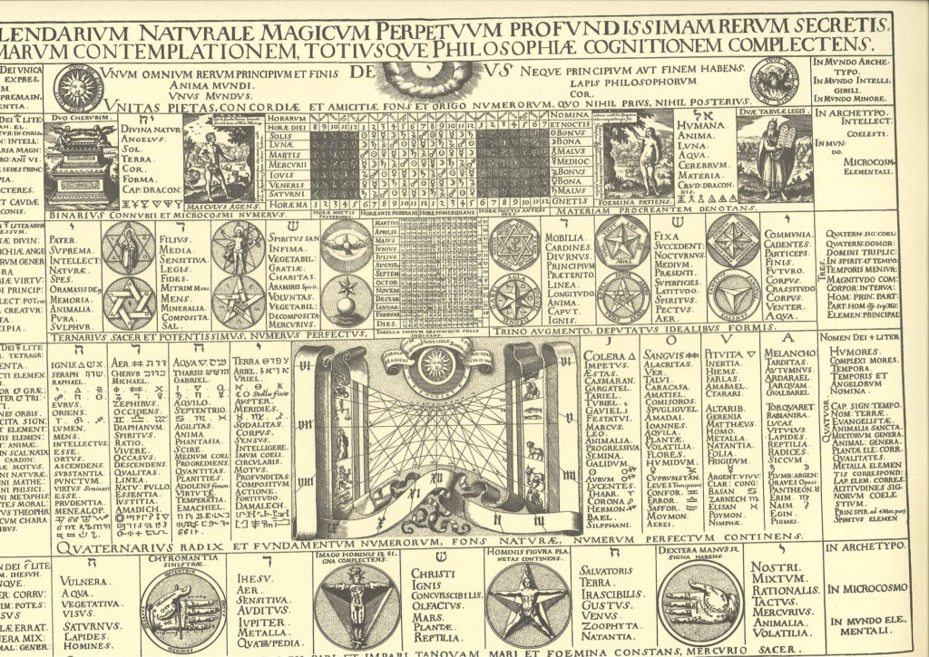 Calendarium naturale magicum Planche 1 b