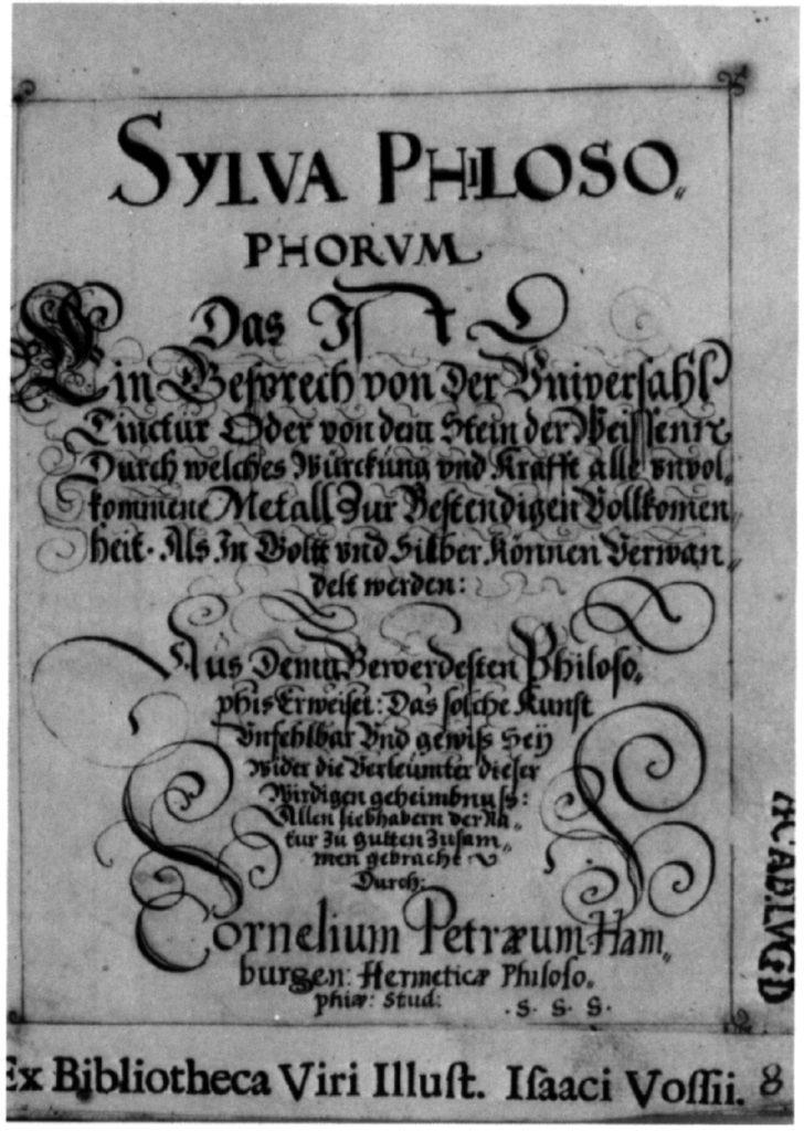 Sylva Philosophorum 01